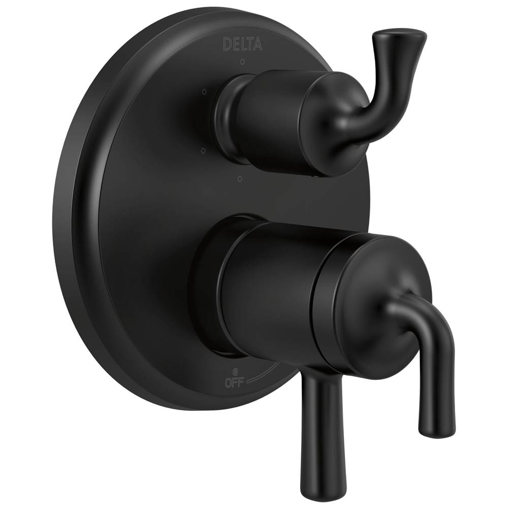 Delta Faucet Pressure Balance Trims With Integrated Diverter Shower Faucet Trims item T27933-BL