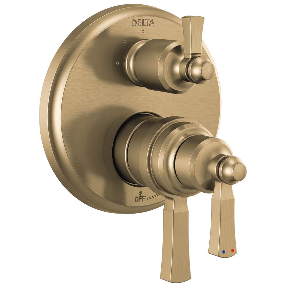 Delta Faucet Pressure Balance Trims With Integrated Diverter Shower Faucet Trims item T27T856-CZ