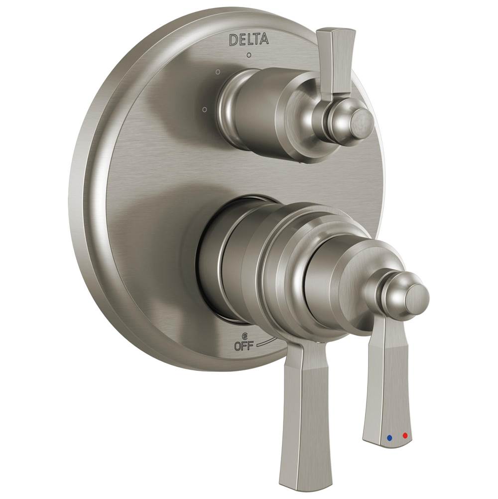 Delta Faucet Pressure Balance Trims With Integrated Diverter Shower Faucet Trims item T27T956-SS