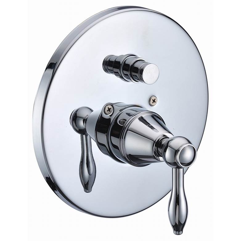 Dawn Pressure Balance Trims With Integrated Diverter Shower Faucet Trims item D2221601C