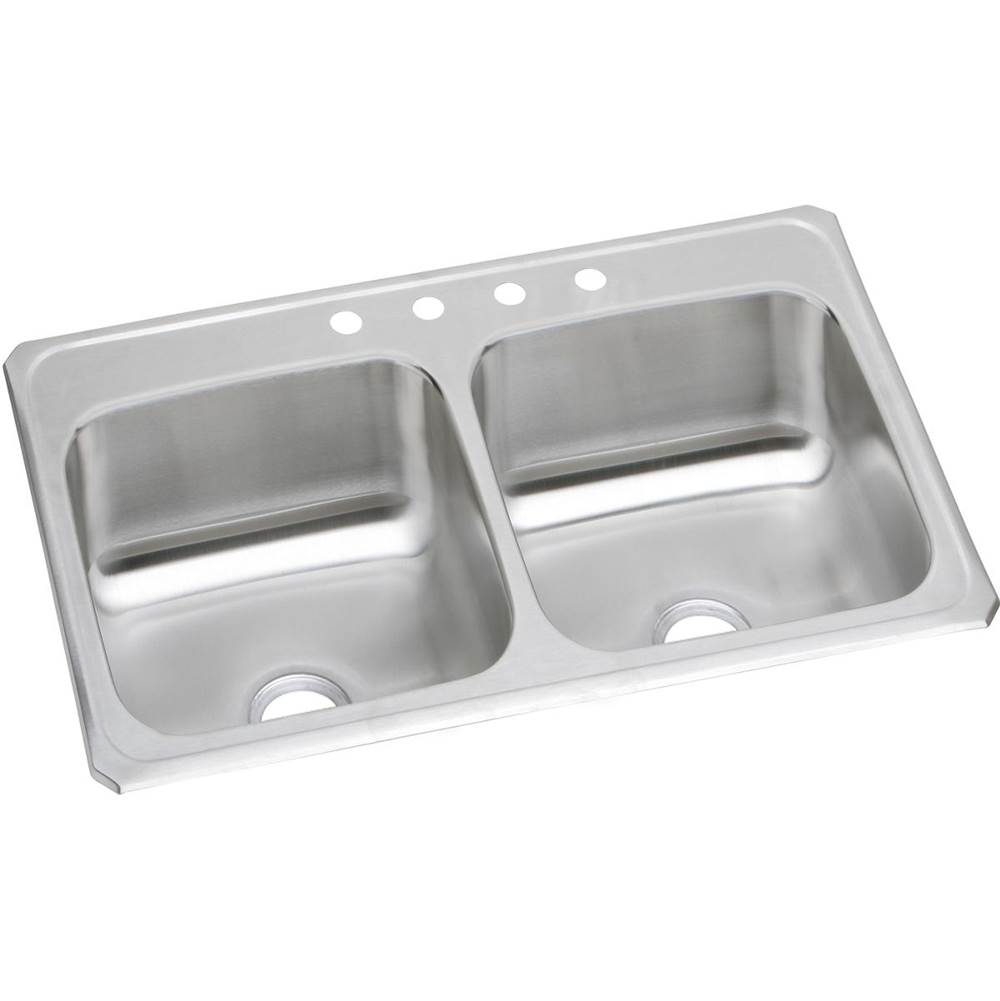 Elkay Drop In Double Bowl Sink Kitchen Sinks item CR33210