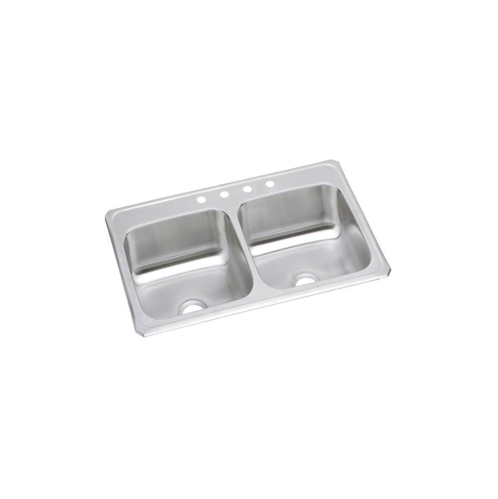 Elkay Drop In Double Bowl Sink Kitchen Sinks item CR43221