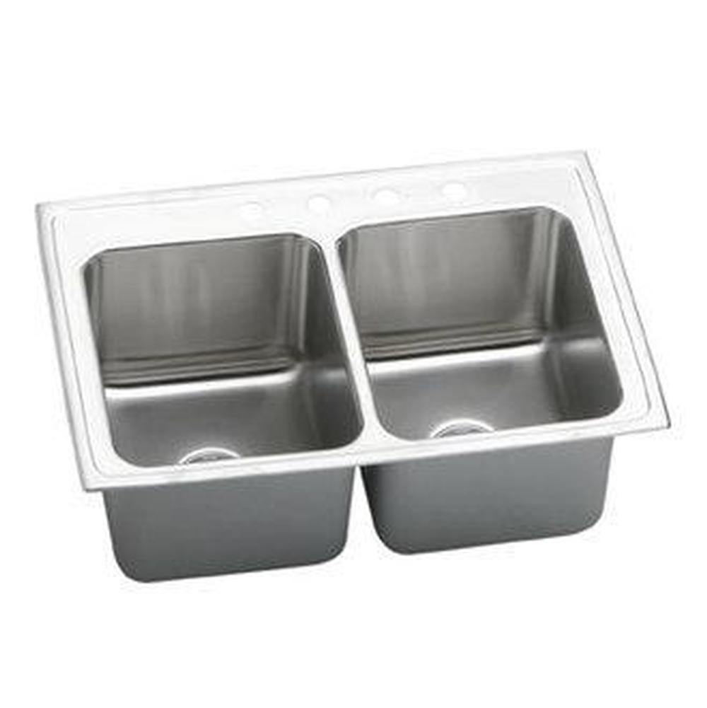 Elkay Drop In Double Bowl Sink Kitchen Sinks item DLRQ3322120