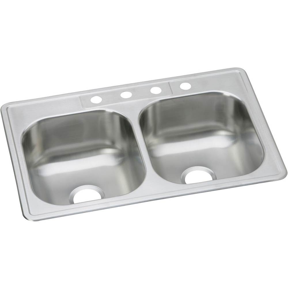 Elkay Drop In Double Bowl Sink Kitchen Sinks item DSEW40233221
