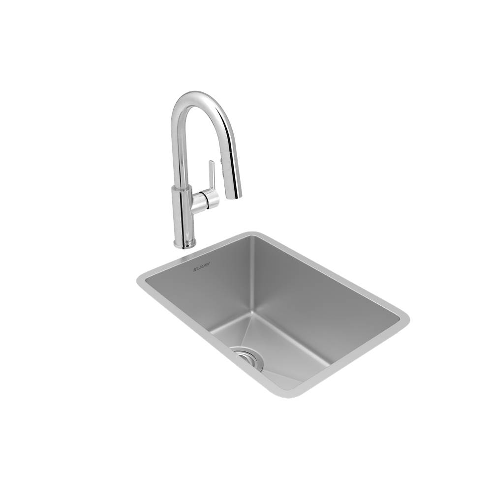 Elkay Undermount Kitchen Sink And Faucet Combos item ECTRU12179TFCC