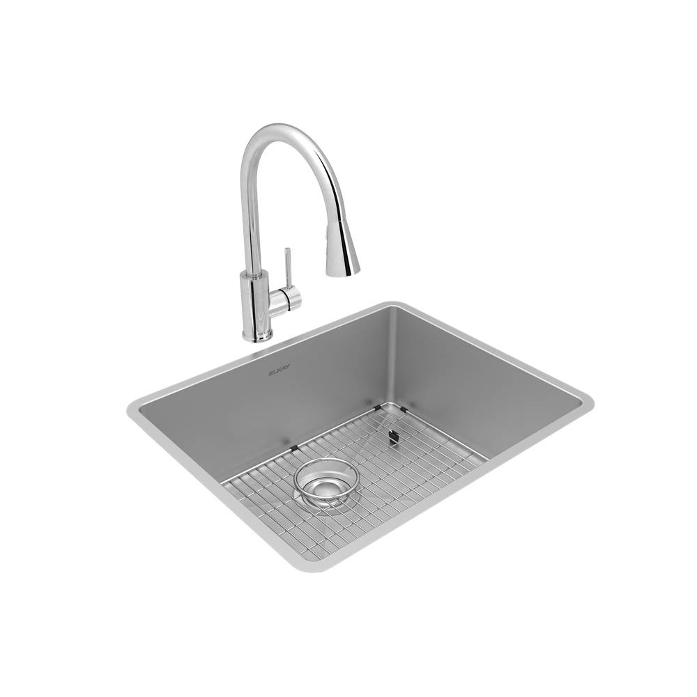 Elkay Undermount Kitchen Sink And Faucet Combos item ECTRU21179TFCBC