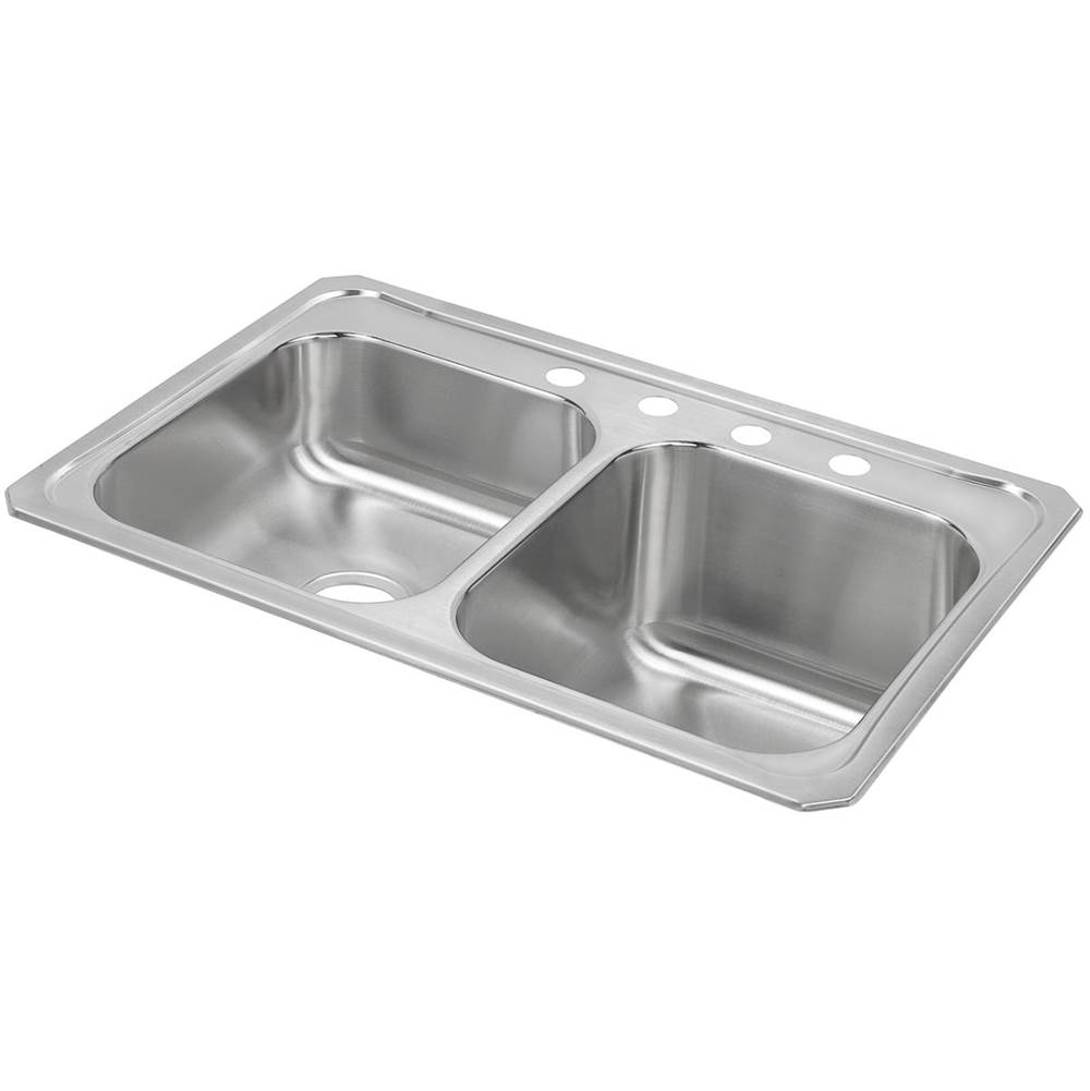 Elkay Drop In Double Bowl Sink Kitchen Sinks item STCR3322R1