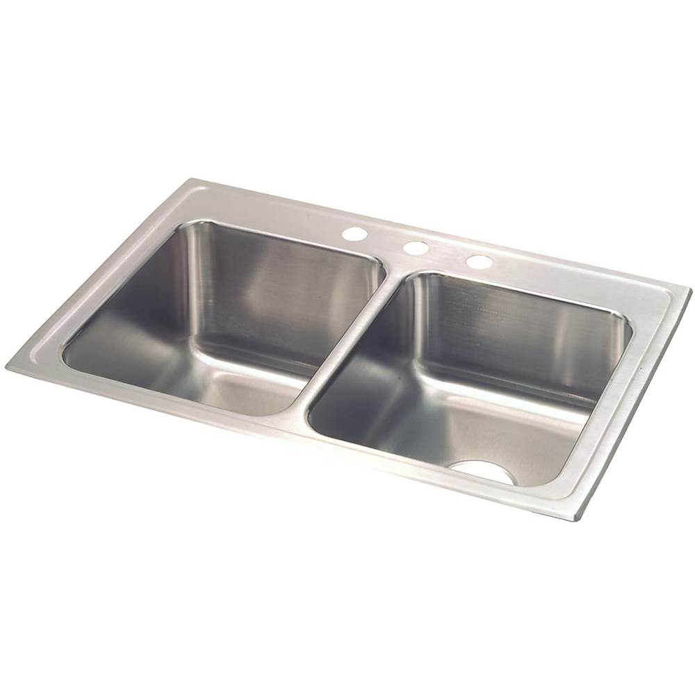 Elkay Drop In Kitchen Sinks item STLR3322L3