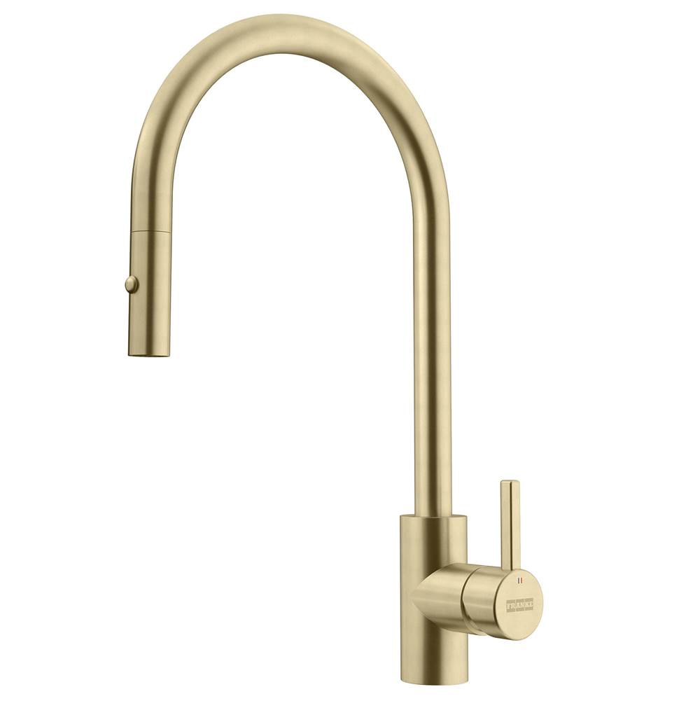 Franke Pull Down Faucet Kitchen Faucets item EOS-PD-GLD