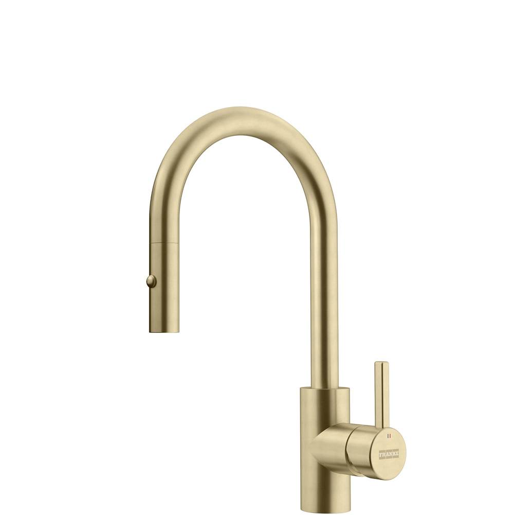 Franke Pull Down Faucet Kitchen Faucets item EOS-PR-GLD