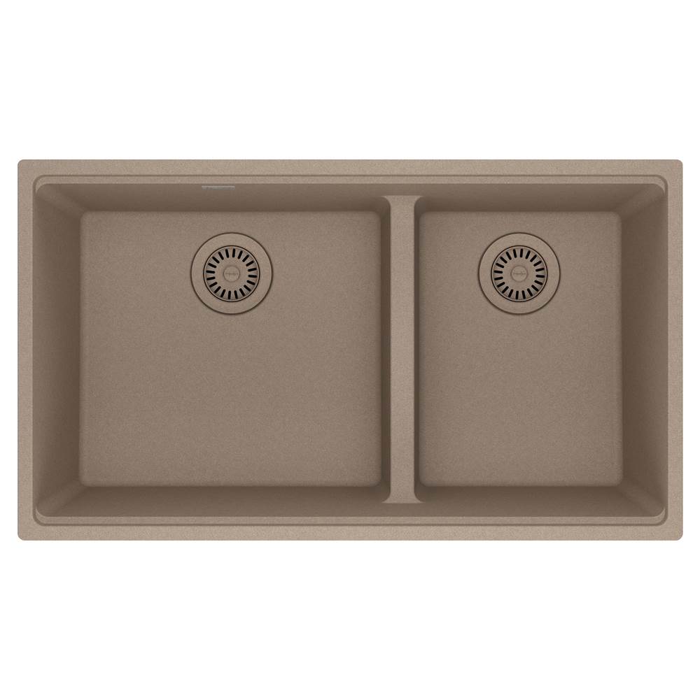 Franke Undermount Double Bowl Sink Kitchen Sinks item MAG1601812LD-OYS