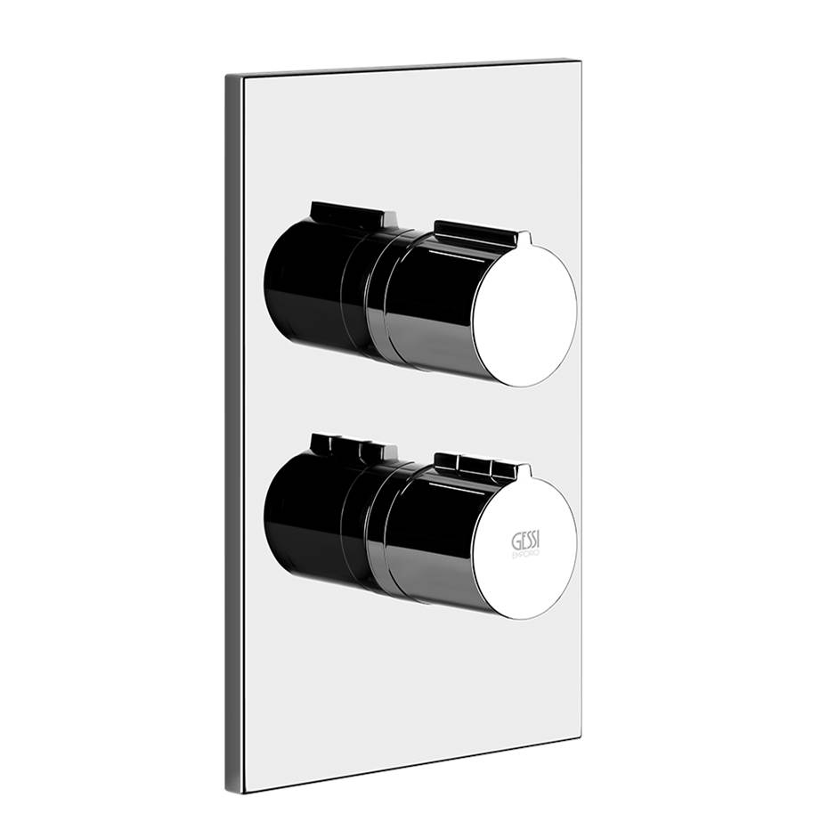 Gessi Thermostatic Valve Trims With Integrated Diverter Shower Faucet Trims item 38793-149
