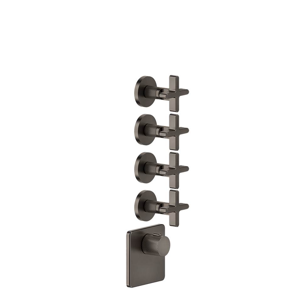Gessi Thermostatic Valve Trims With Integrated Diverter Shower Faucet Trims item 58348-735