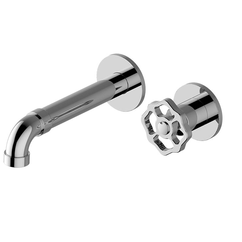 Graff Wall Mounted Bathroom Sink Faucets item G-11335-C18-PC/BK-T