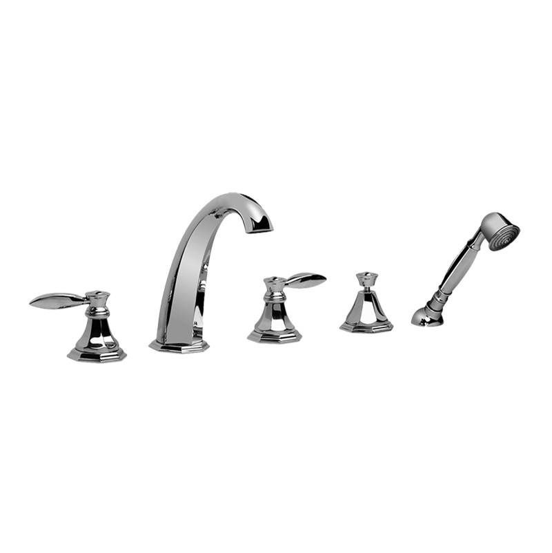Graff  Roman Tub Faucets With Hand Showers item G-1951-LM14B-OB