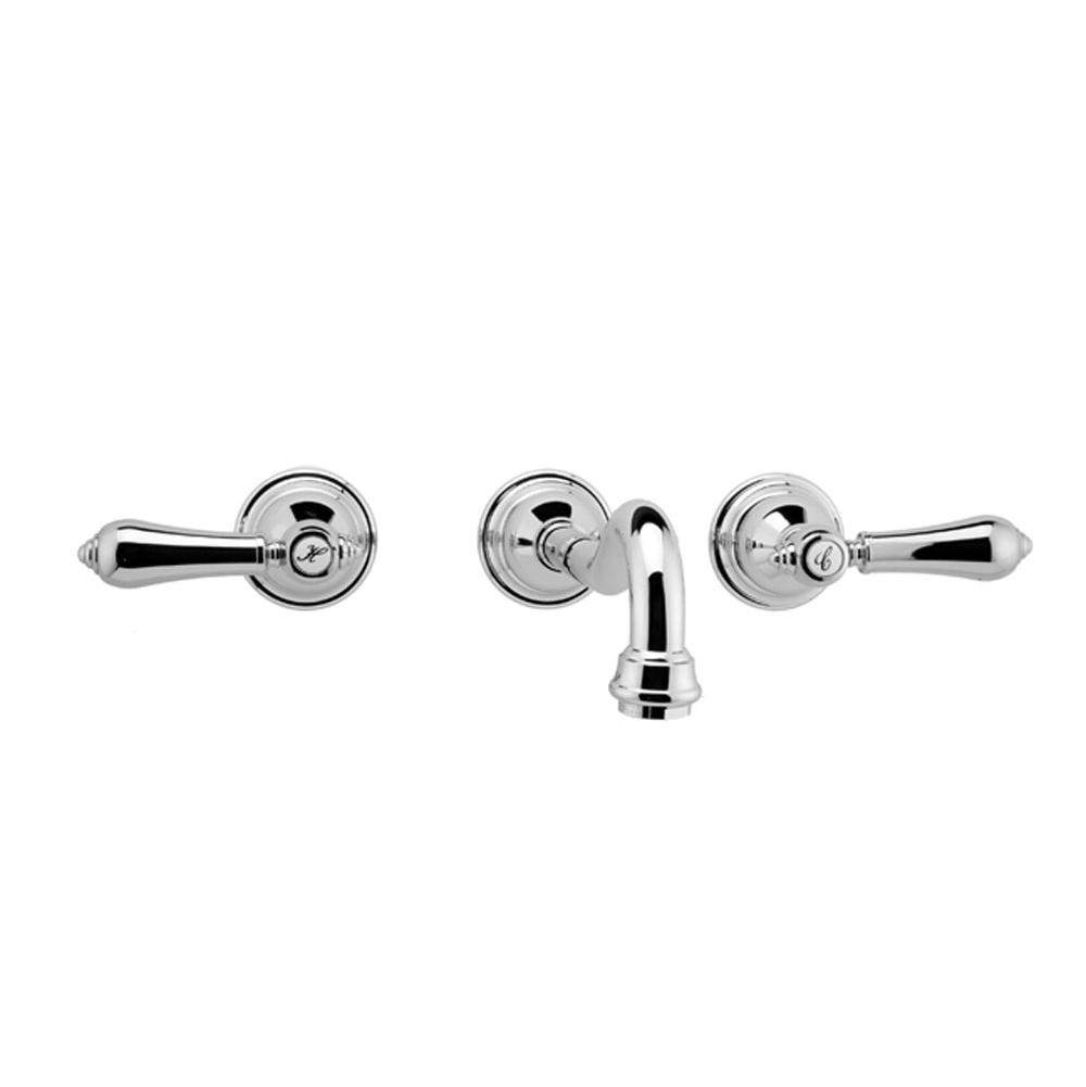 Graff Wall Mounted Bathroom Sink Faucets item G-2531-LM34-PC