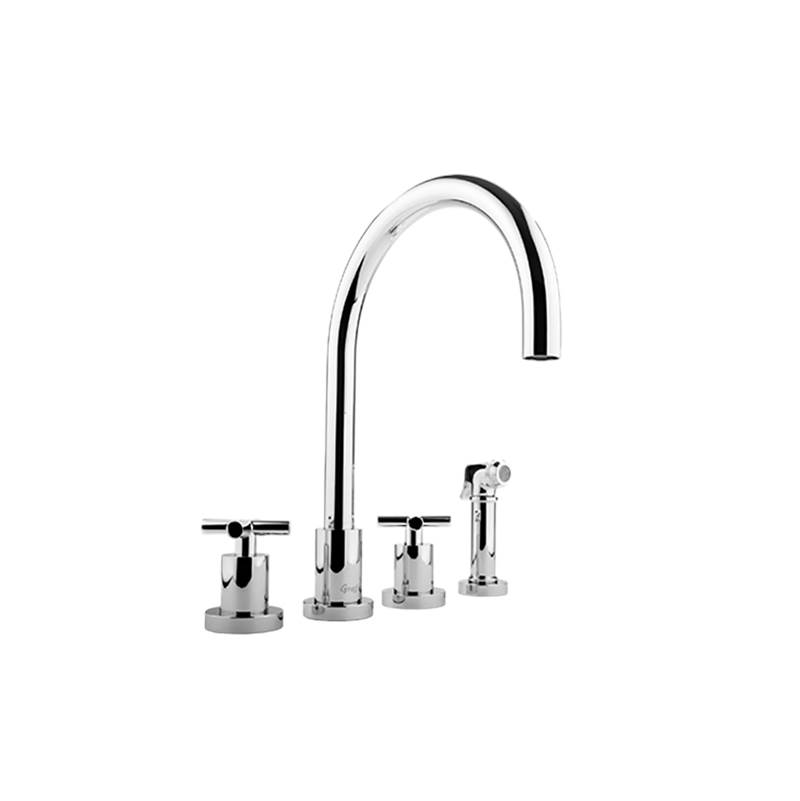 Graff Deck Mount Kitchen Faucets item G-4320-C4-SN