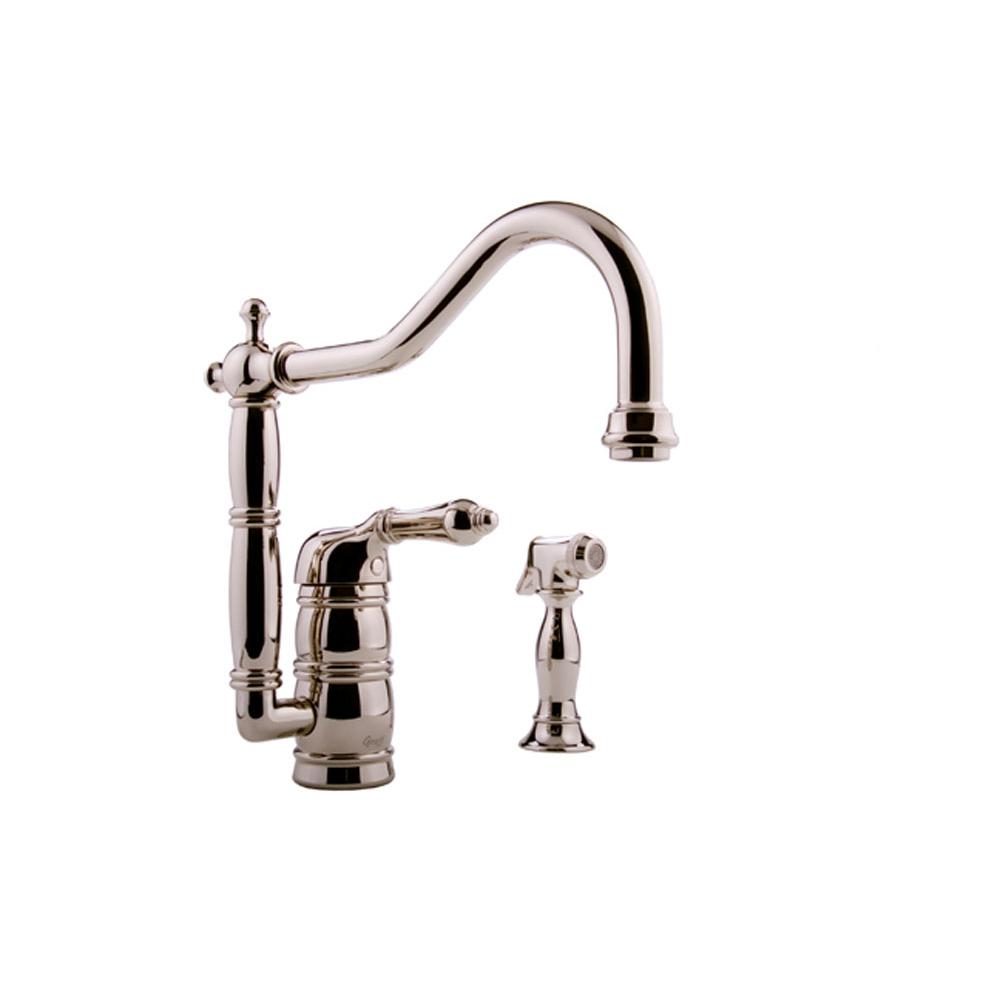 Graff Deck Mount Kitchen Faucets item G-4855-LM7-PN