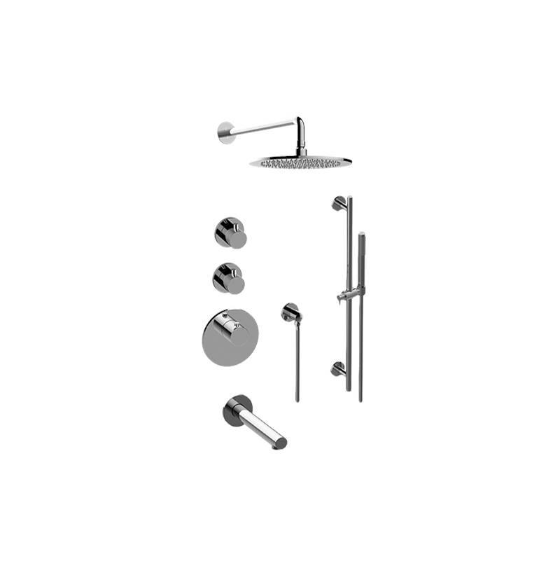 Graff Diverter Trims Shower Components item GL3.J12ST-RH0-SN-T