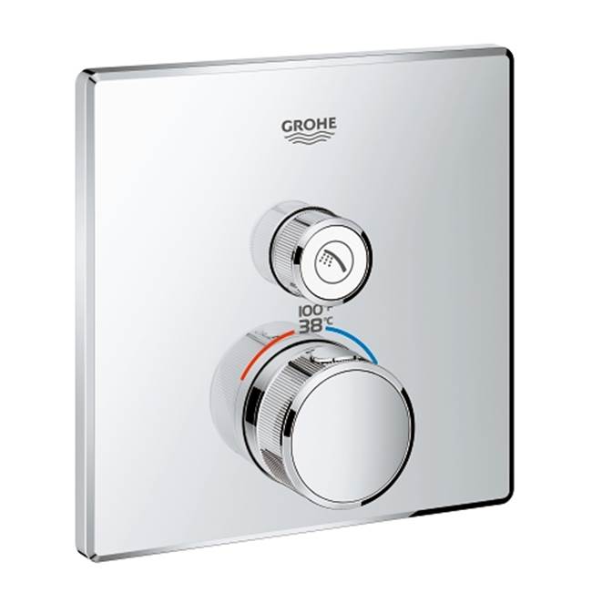 Grohe Thermostatic Valve Trims With Integrated Diverter Shower Faucet Trims item 29140000