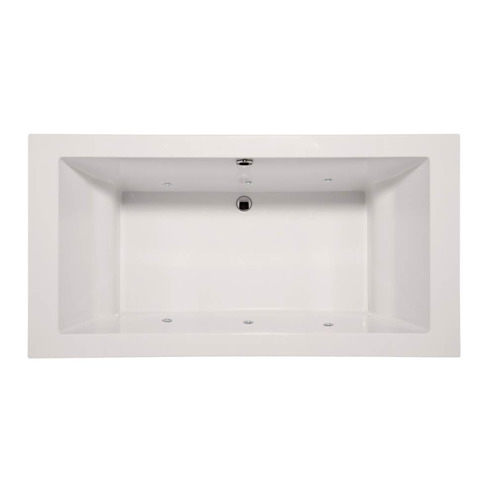Hydro Systems Drop In Whirlpool Bathtubs item MEN7036AWP-WHI