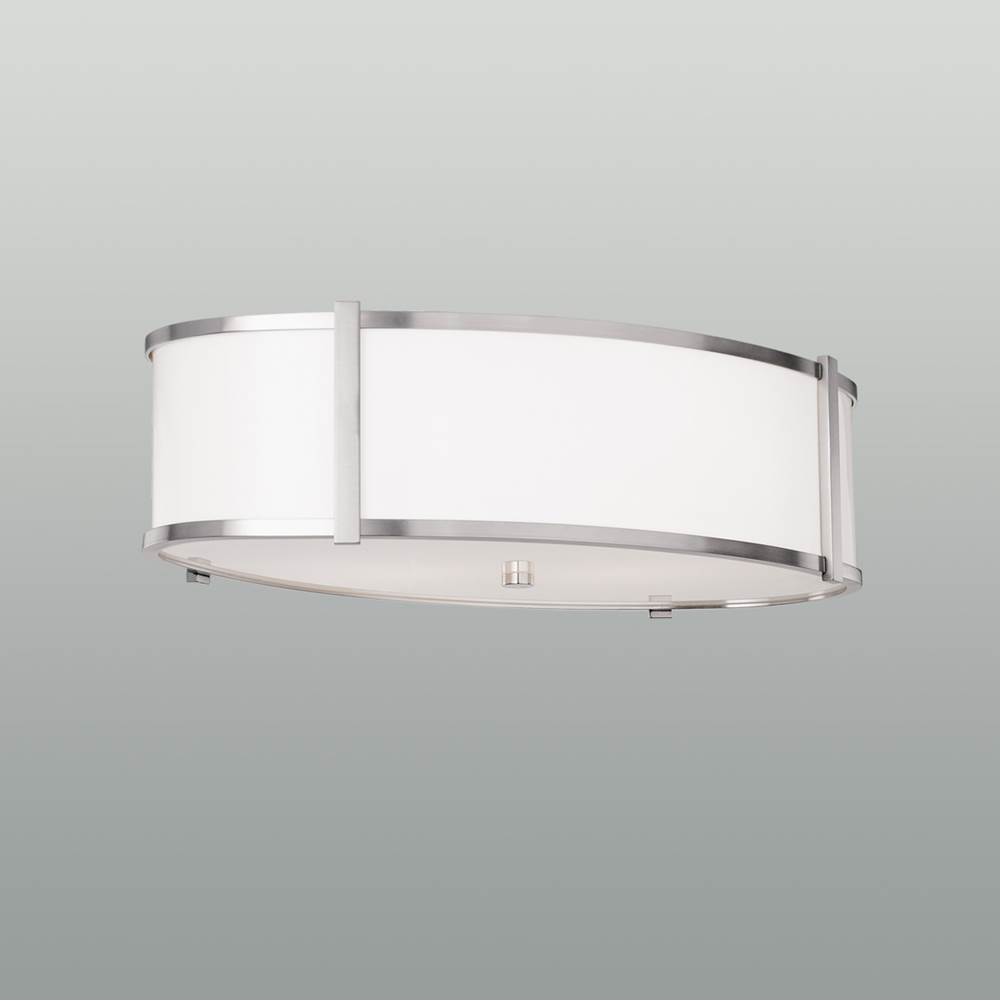 Ilex Flush Ceiling Lights item HOF16-FL-BW-BN-LED