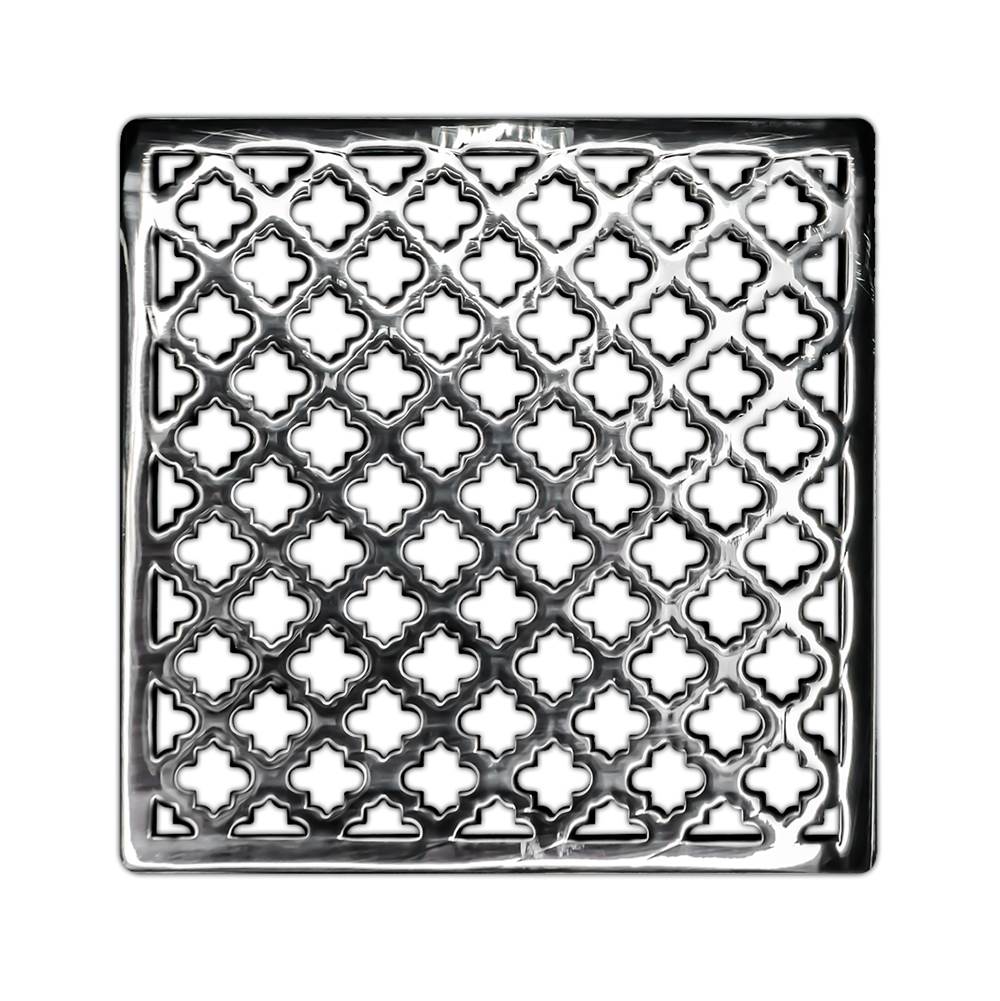 Infinity Drain Square Shower Drains item MS 5 PS