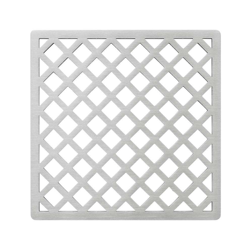 Infinity Drain Square Shower Drains item XS 5 SS