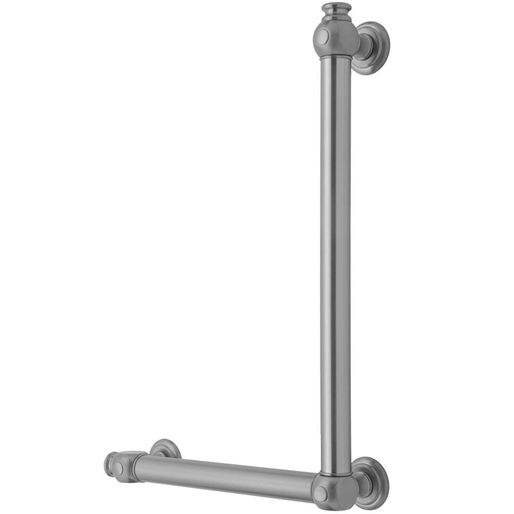 Jaclo Grab Bars Shower Accessories item G60-24H-12W-LH-LAC