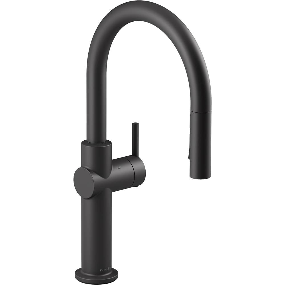 Kohler Pull Down Faucet Kitchen Faucets item 22974-BL