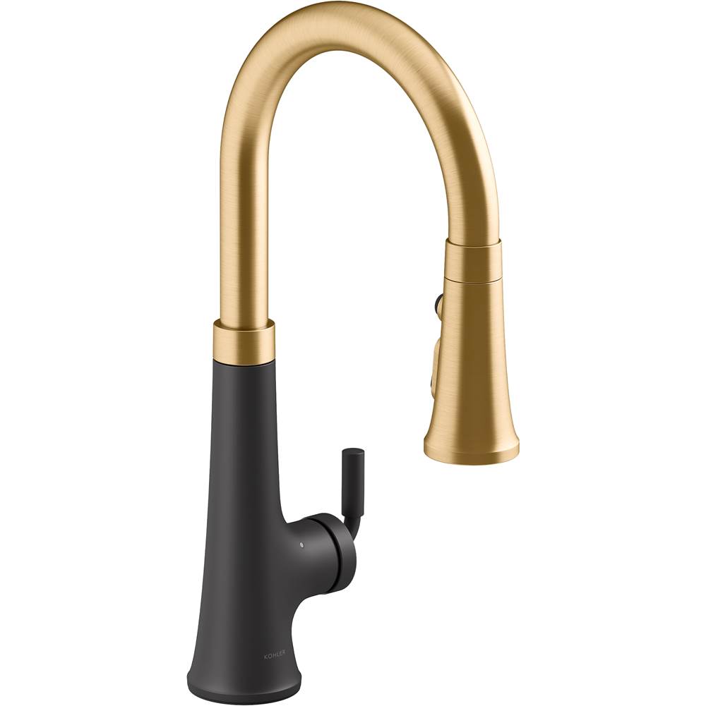 Kohler Pull Down Faucet Kitchen Faucets item 23766-BMB
