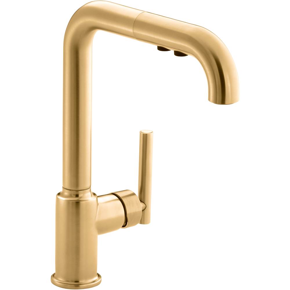 Kohler Pull Out Faucet Kitchen Faucets item 7505-2MB
