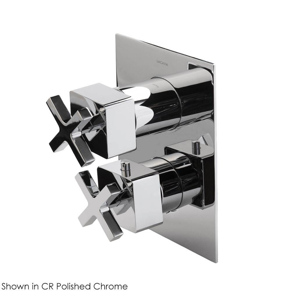 Lacava Thermostatic Valve Trim Shower Faucet Trims item 18TH3.X.S-A-PN