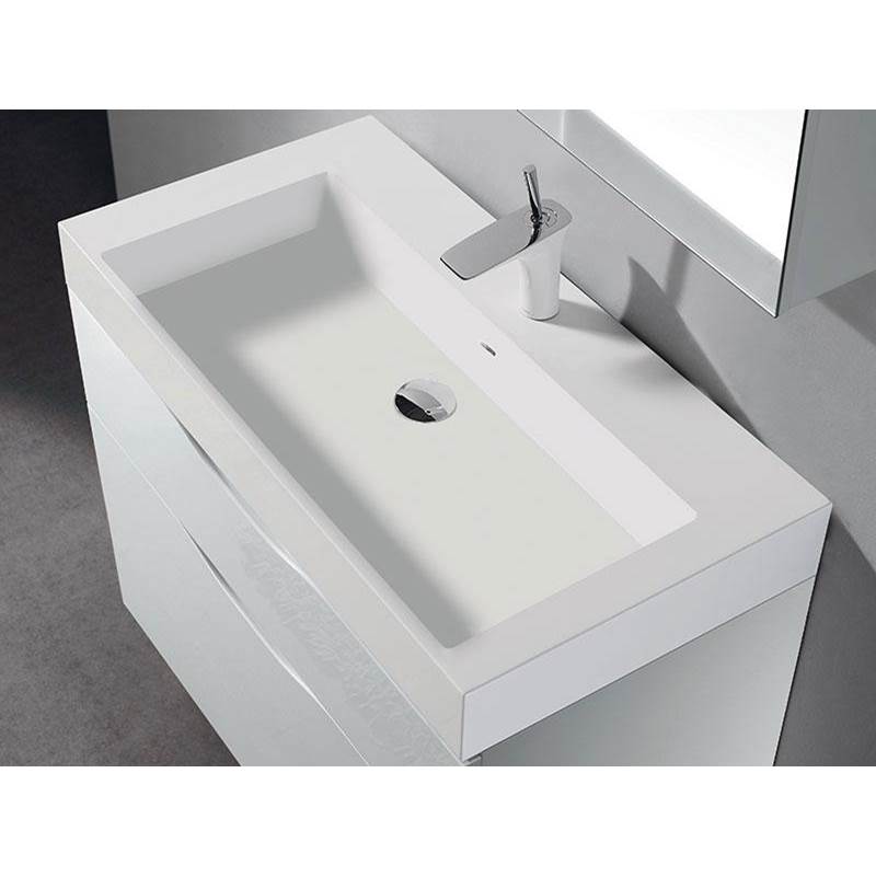 Madeli Farmhouse Bathroom Sinks item XTU1845-30-130-WH