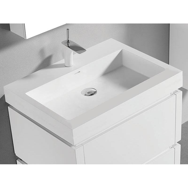 Madeli Farmhouse Bathroom Sinks item XTU2245-24-100-WH