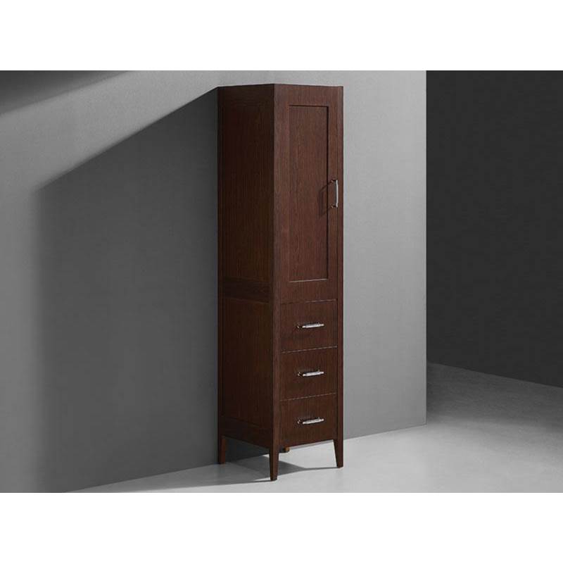 Madeli Linen Cabinet Bathroom Furniture item LCEN-181876-L001-BR-BN