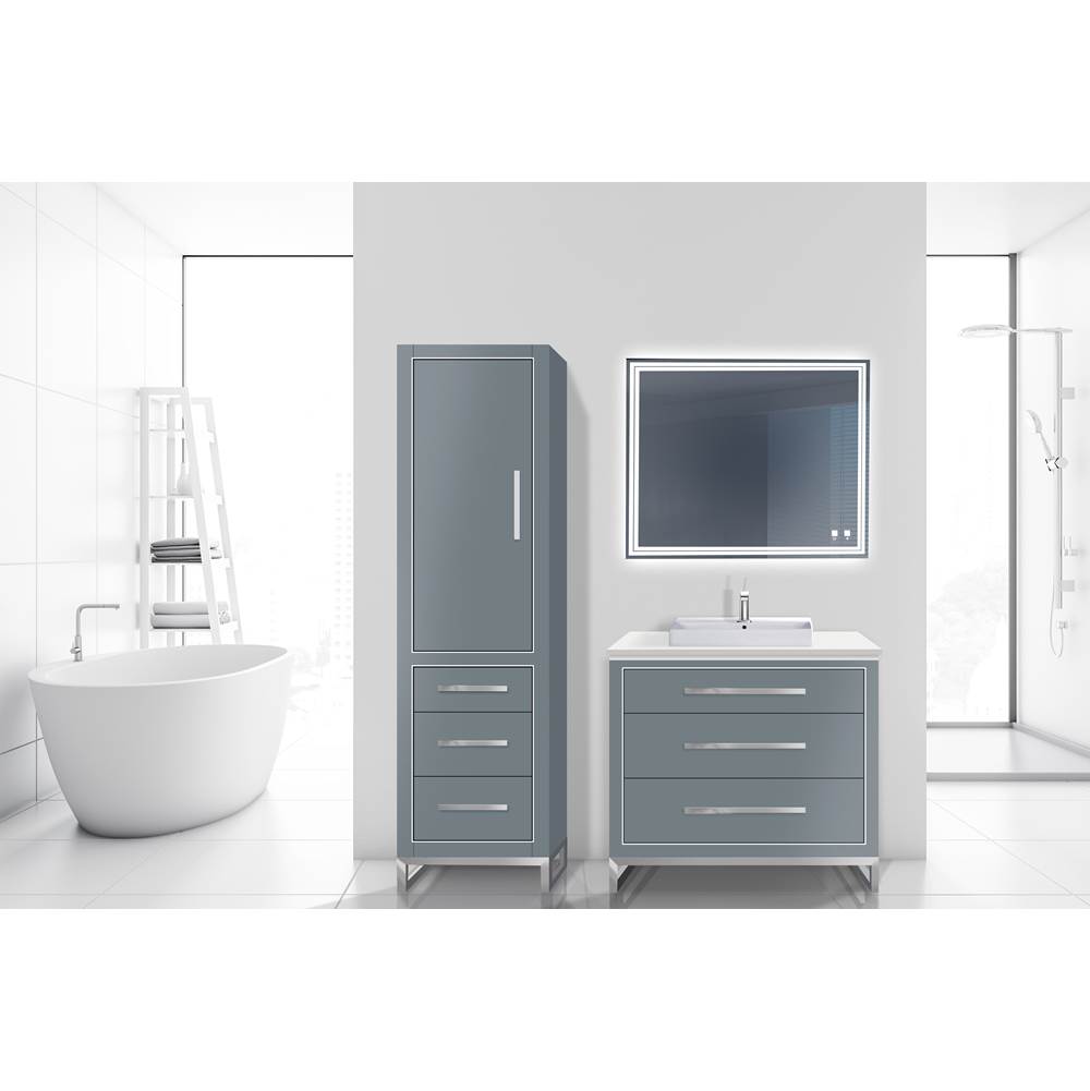 Madeli Linen Cabinet Bathroom Furniture item LCES-201871-L001-LL-TG-BN