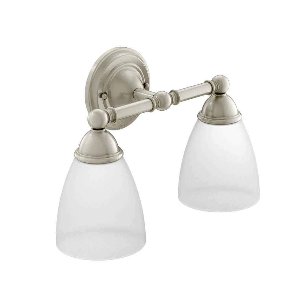 Moen Two Light Vanity Bathroom Lights item YB2262BN