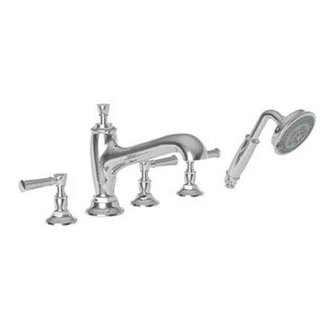 Newport Brass Deck Mount Roman Tub Faucets With Hand Showers item 3-2917/24