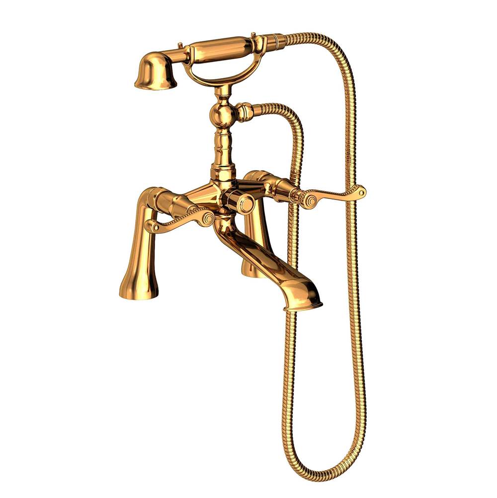 Newport Brass Deck Mount Roman Tub Faucets With Hand Showers item 1020-4273/24