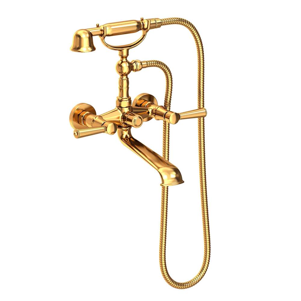 Newport Brass Deck Mount Roman Tub Faucets With Hand Showers item 1200-4283/034
