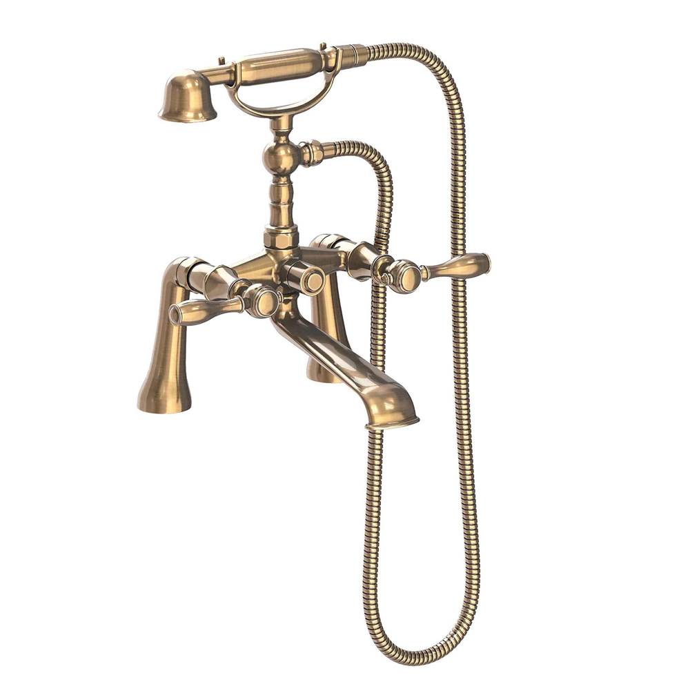 Newport Brass Deck Mount Roman Tub Faucets With Hand Showers item 1770-4273/06