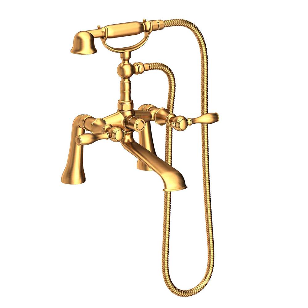 Newport Brass Deck Mount Roman Tub Faucets With Hand Showers item 1770-4273/24S