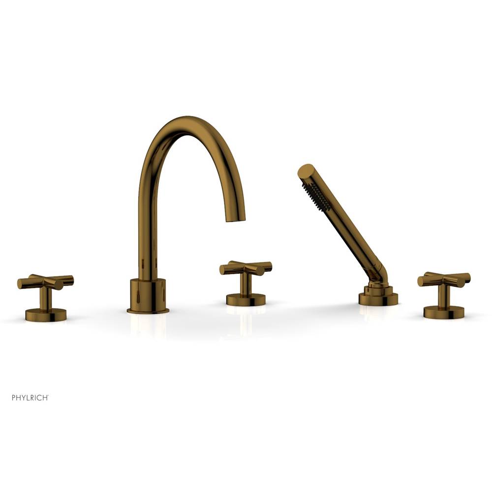 Phylrich Deck Mount Roman Tub Faucets With Hand Showers item 120-48/002