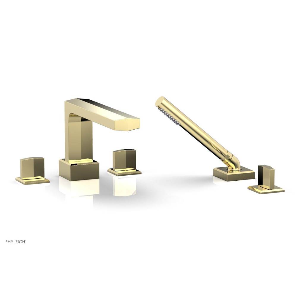 Phylrich Deck Mount Roman Tub Faucets With Hand Showers item 184-48/004