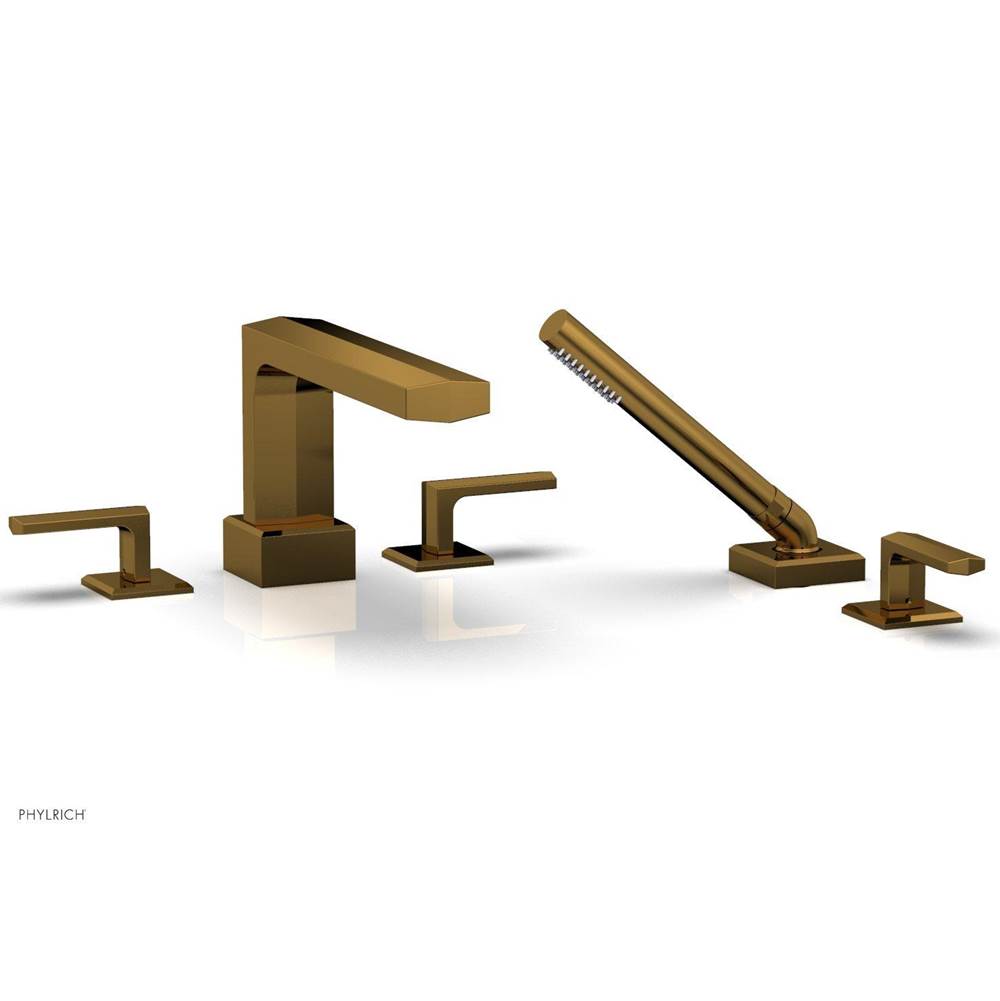 Phylrich Deck Mount Roman Tub Faucets With Hand Showers item 184-49/025