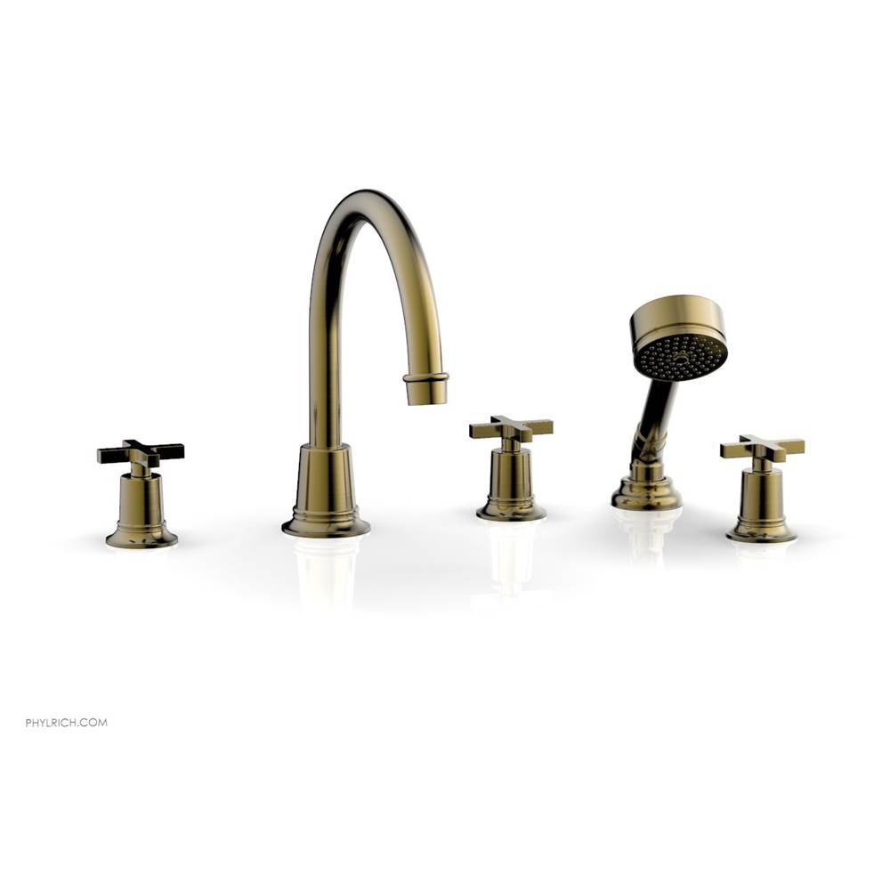 Phylrich Deck Mount Roman Tub Faucets With Hand Showers item 501-50/047