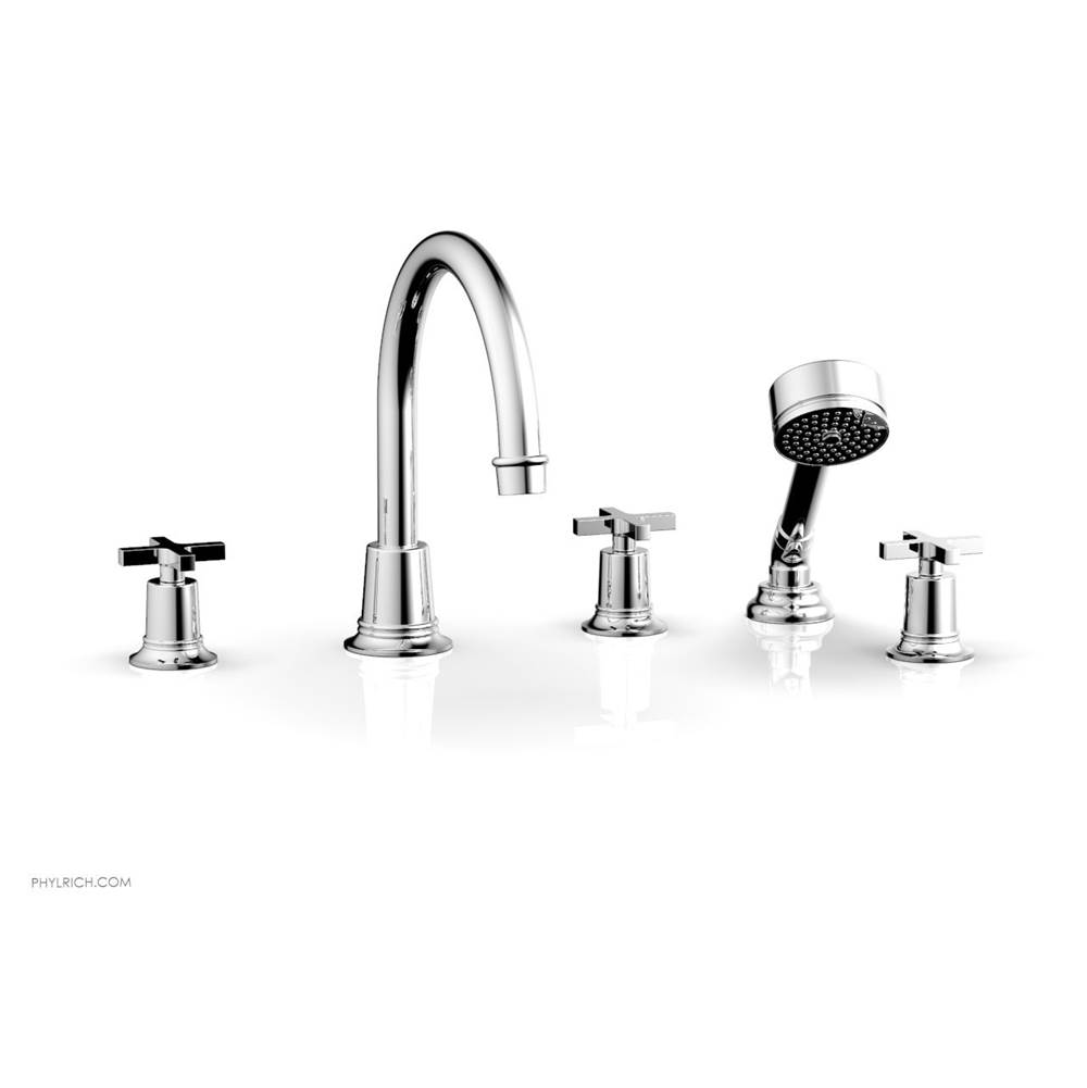 Phylrich Deck Mount Roman Tub Faucets With Hand Showers item 501-50/026