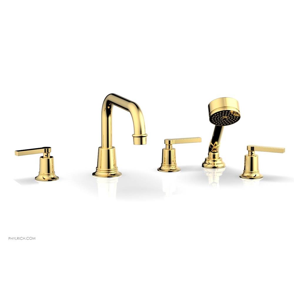 Phylrich Deck Mount Roman Tub Faucets With Hand Showers item 501-53/025