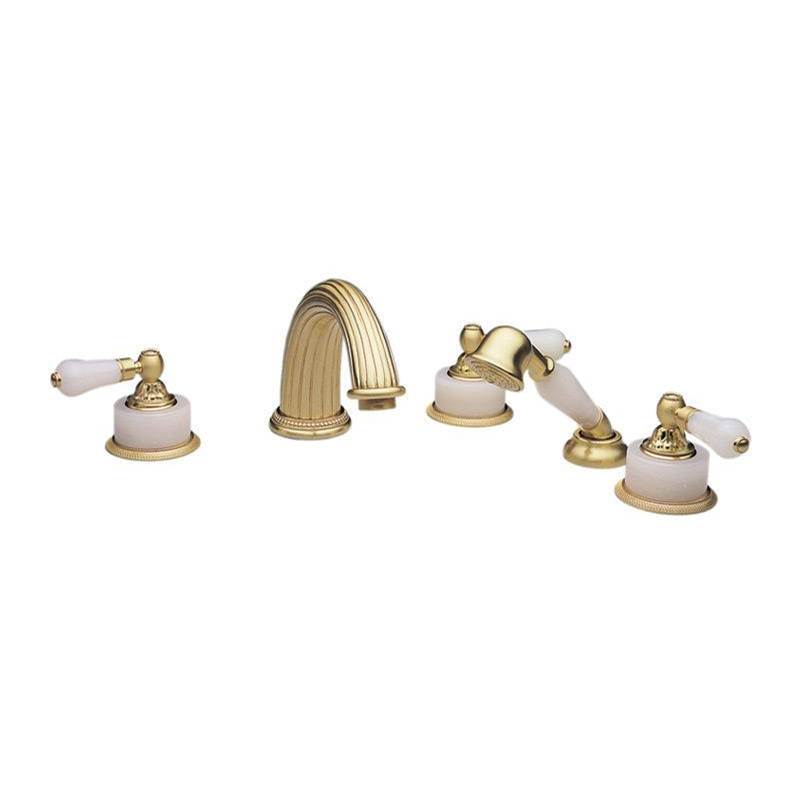 Phylrich Deck Mount Roman Tub Faucets With Hand Showers item K2243P1-SF4